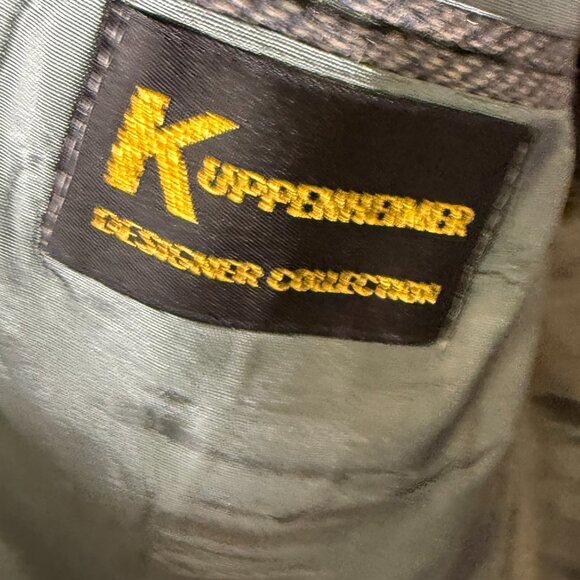 Kuppenheimer Blazer Sports Jacket Herringbone Gray - Picture 2 of 11